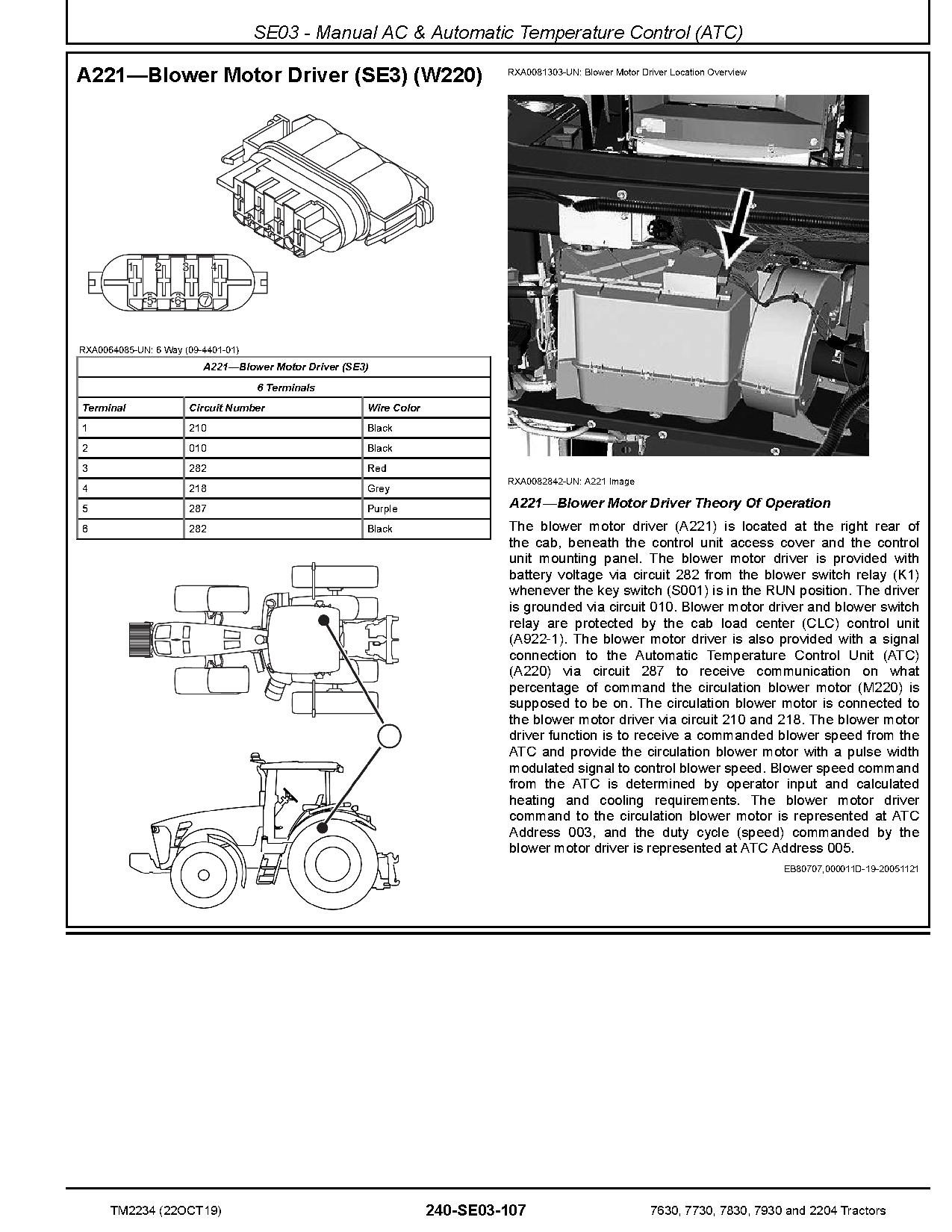 John Deere 2204 7630 7730 7830 7930 Tractors Diagnostic Manual TM2234 (2)