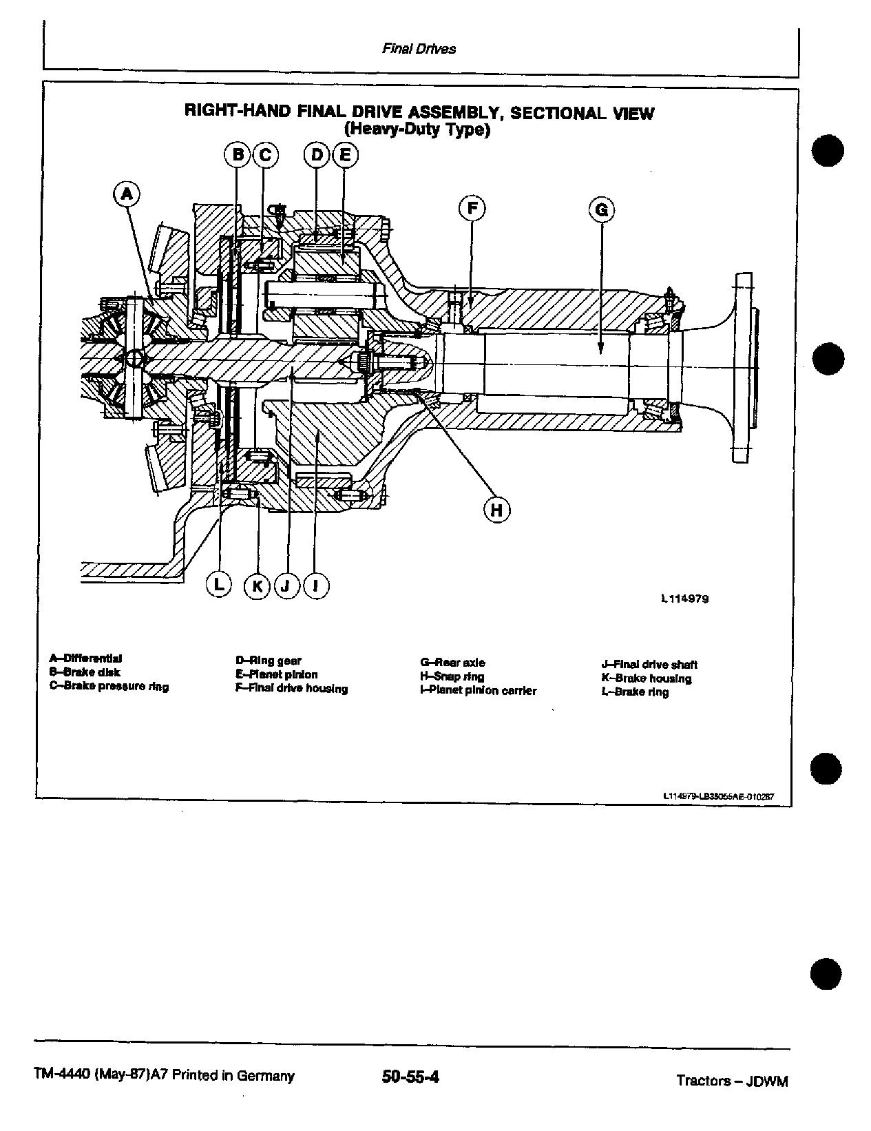 John Deere 2250 2450 2650 2650N 2850 Tractors Technical manual TM4440 (3)
