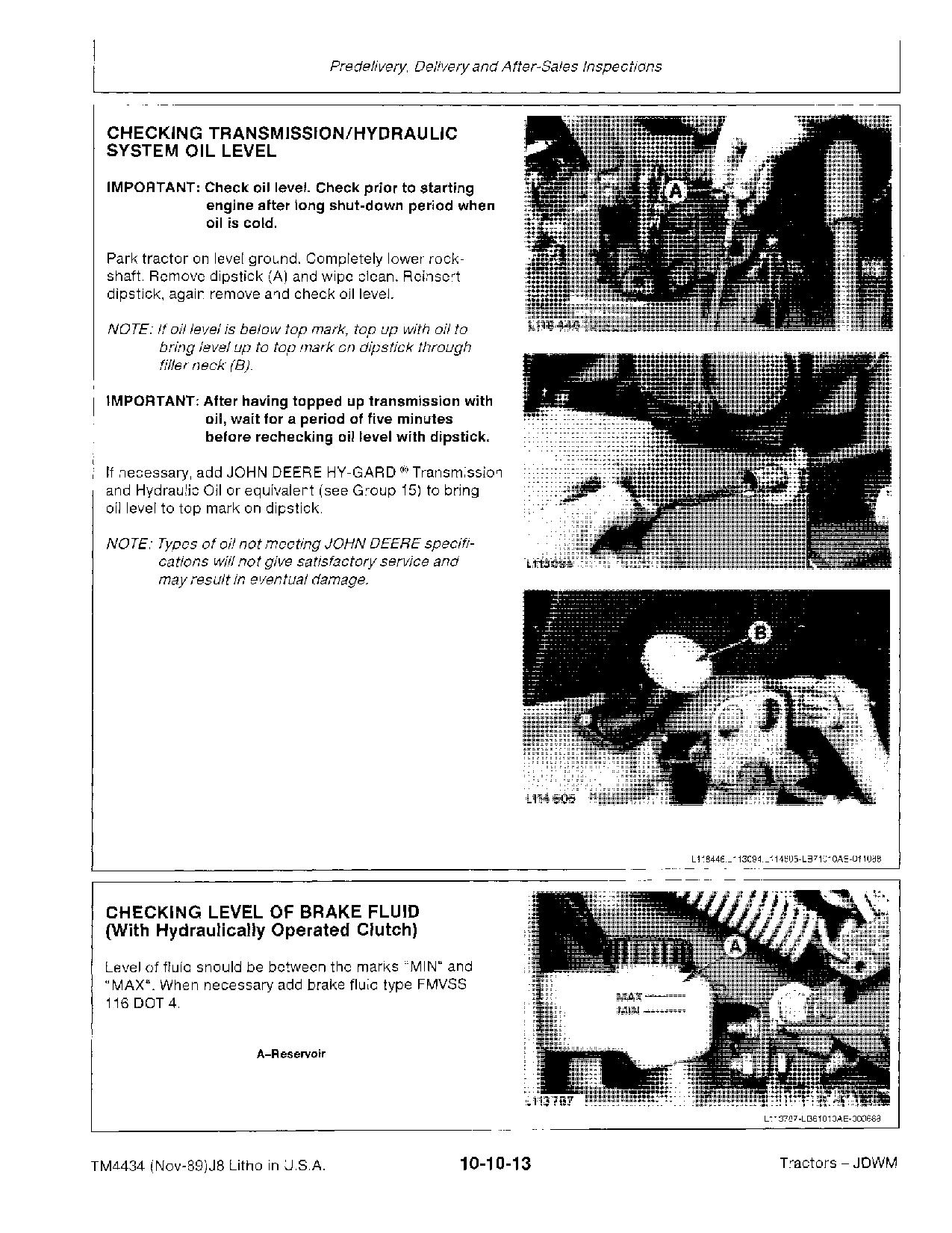 John Deere 2355 2555 2755 2855N Tractors Repair Manual TM4434 (2)