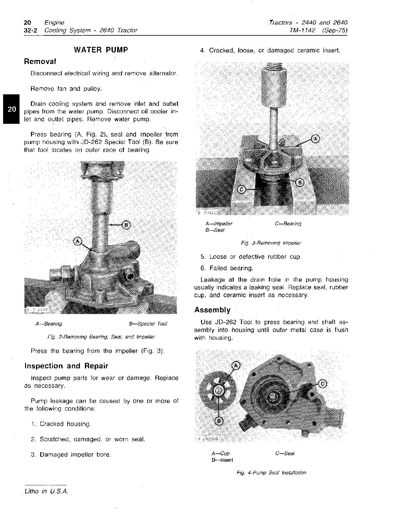 John Deere 2440 2640 Tractors Technical Manual TM1142 (3)