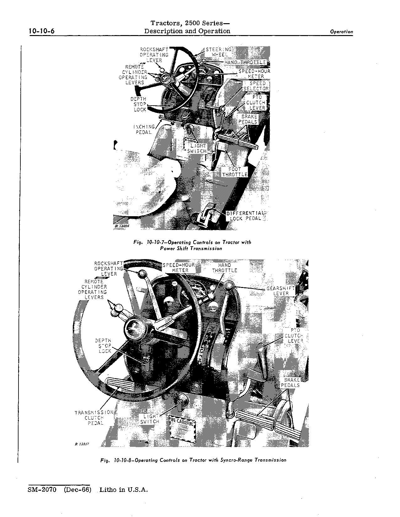 John Deere 2510 Row Crop Tractors Service Manual SM2070 (3)