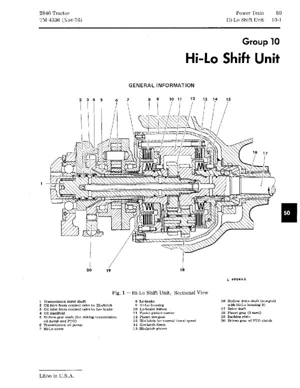 John Deere 2840 Utility Tractors Technical Manual Tm4336 (3)