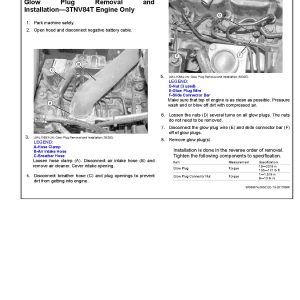 John Deere 3025E 3032E 3038E Compact Utility Tractors Diagnostic Repair Manual TM151719 (2)