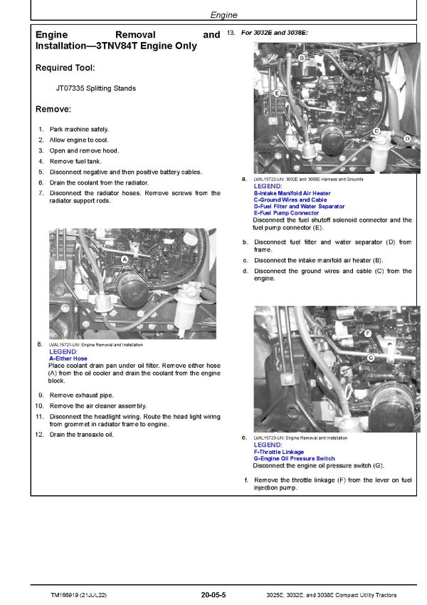 John Deere 3025E 3032E 3038E Compact Utility Tractors Diagnostic Repair Manual TM166919 John Deere 3025E 3032E 3038E Compact Utility Tractors Diagnostic Repair Manual Tm166919 (2)