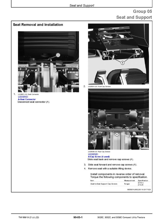 John Deere 3025E 3032E 3038E Compact Utility Tractors Diagnostic Repair Manual TM166919 John Deere 3025E 3032E 3038E Compact Utility Tractors Diagnostic Repair Manual Tm166919 (3)