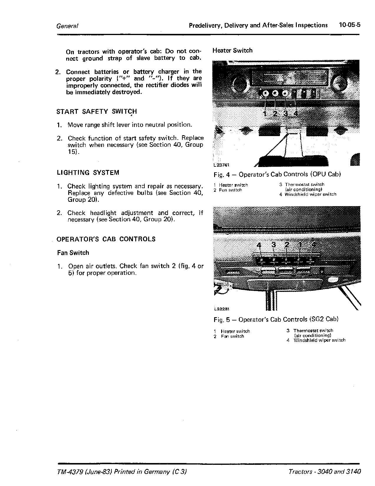 John Deere 3040 3140 Tractors Technical Manual TM4379 (2)