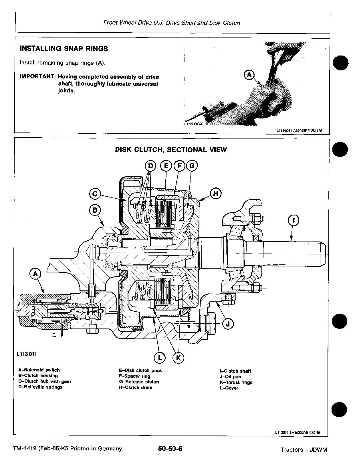 John Deere 3640 Tractors Technical Manual TM4419 (3)