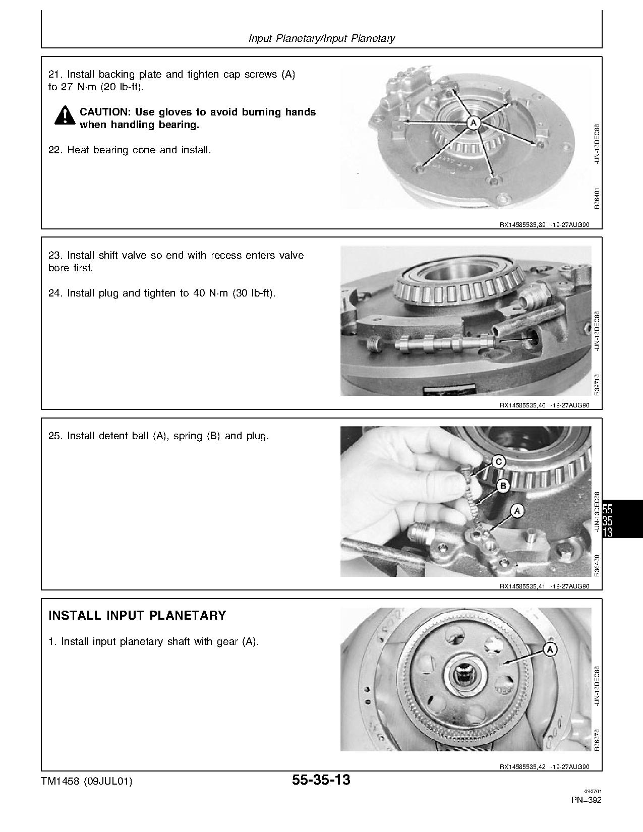 John Deere 4055 4255 4455 Tractors Repair Manual TM1458 (3)