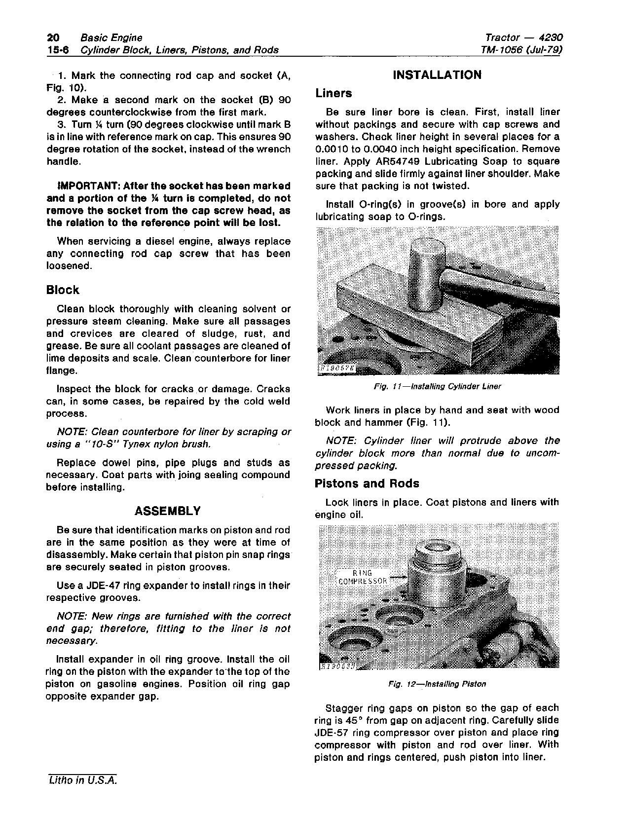John Deere 4230 Tractors Technical Manual TM1056 (3)