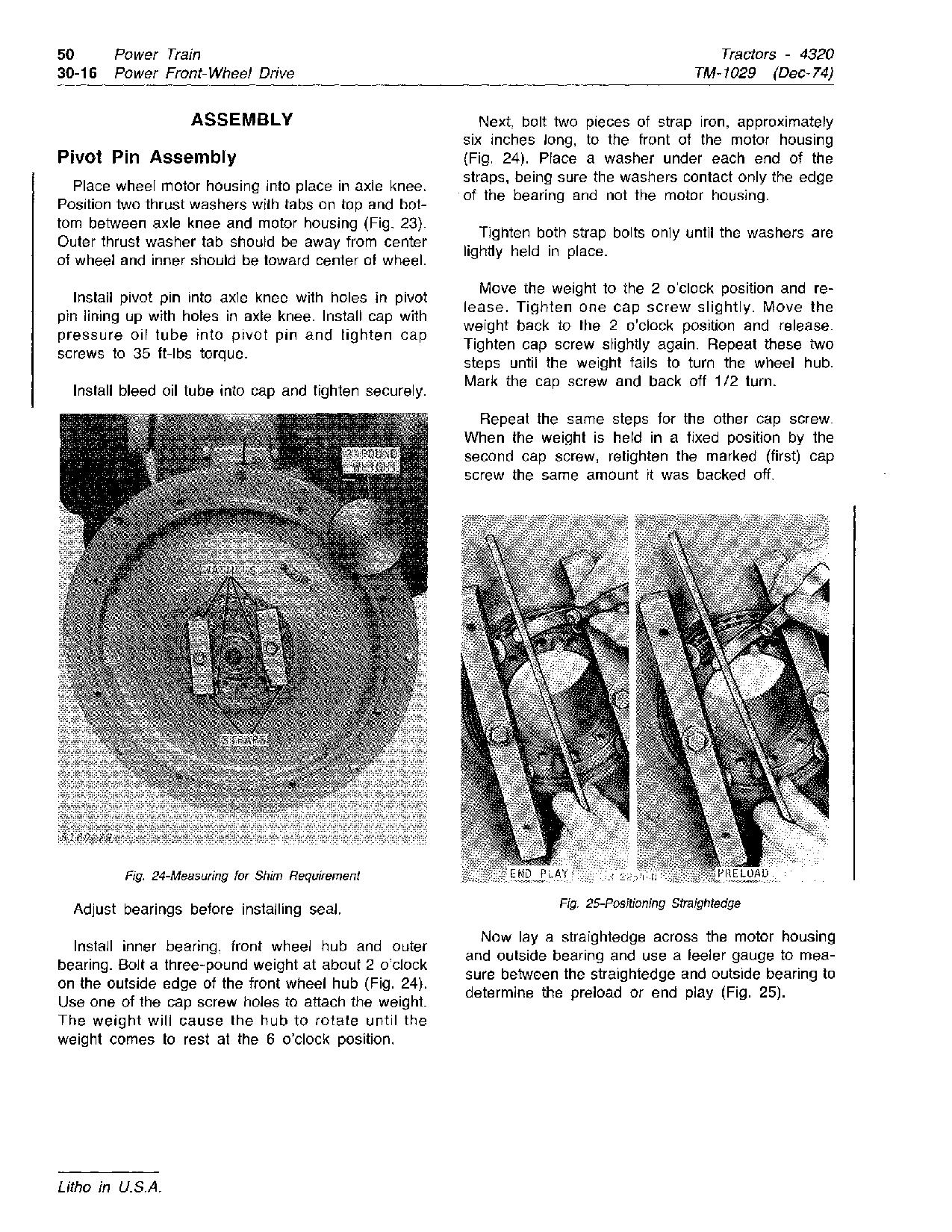 John Deere 4320 Row Crop Tractors Technical Manual TM1029 (3)