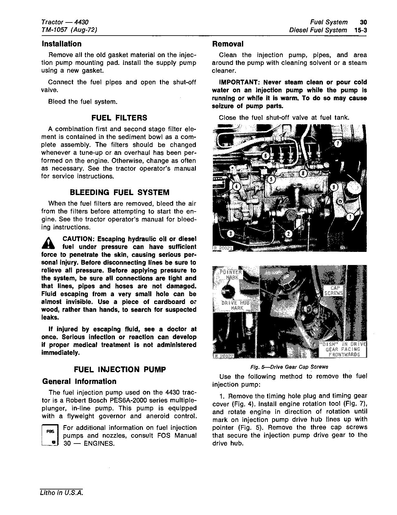 John Deere 4430 Row Crop Tractors Technical Manual TM1057 (3)