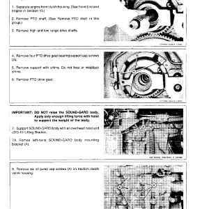 John Deere 4650 4850 Tractors Repair Manual TM1354 (3)