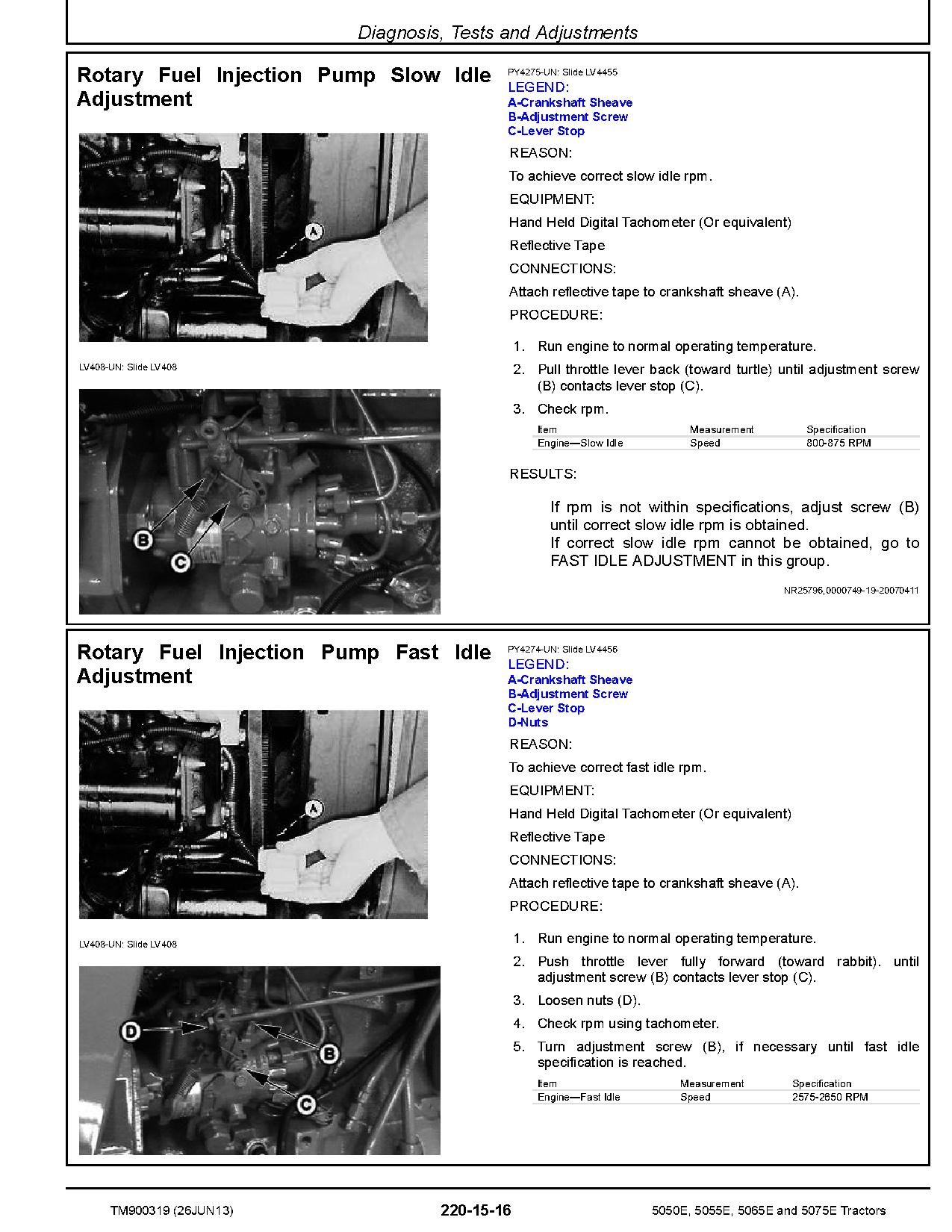 John Deere 5050E 5055E 5065E 5075E Tractors European Technical Manual TM900319 (3)