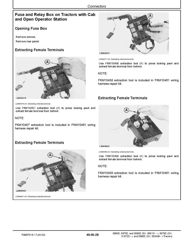 John Deere 5060E 5070E 5078E 5080E 5090E Tractors South America Repair Manual TM807019 (3)