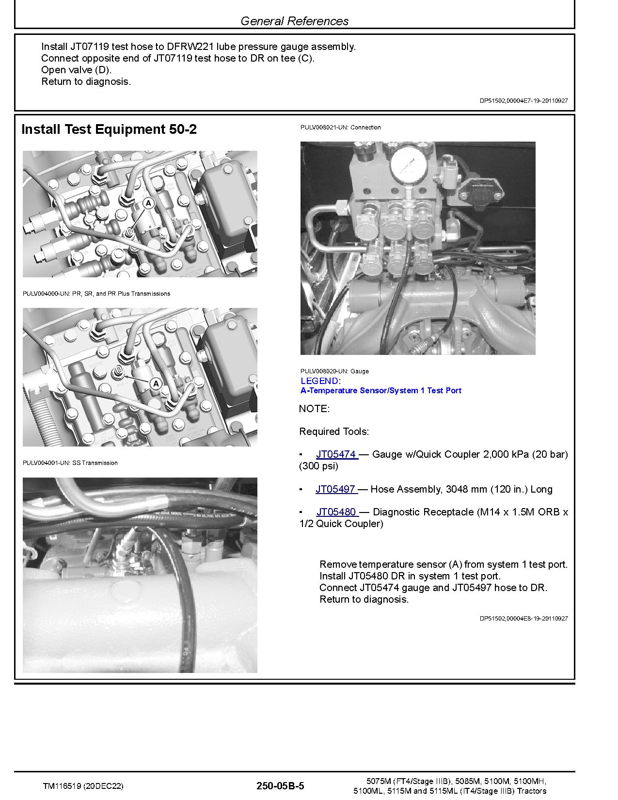 John Deere 5075M 5085M 5100M 5100MH 5100ML 5115M 5115ML Tractors Diagnostic Manual TM116519 (3)