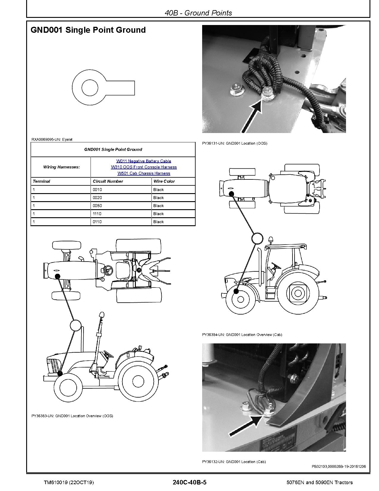 John Deere 5076EN 5090EN Tractors Diagnostic Manual TM610019 (2)