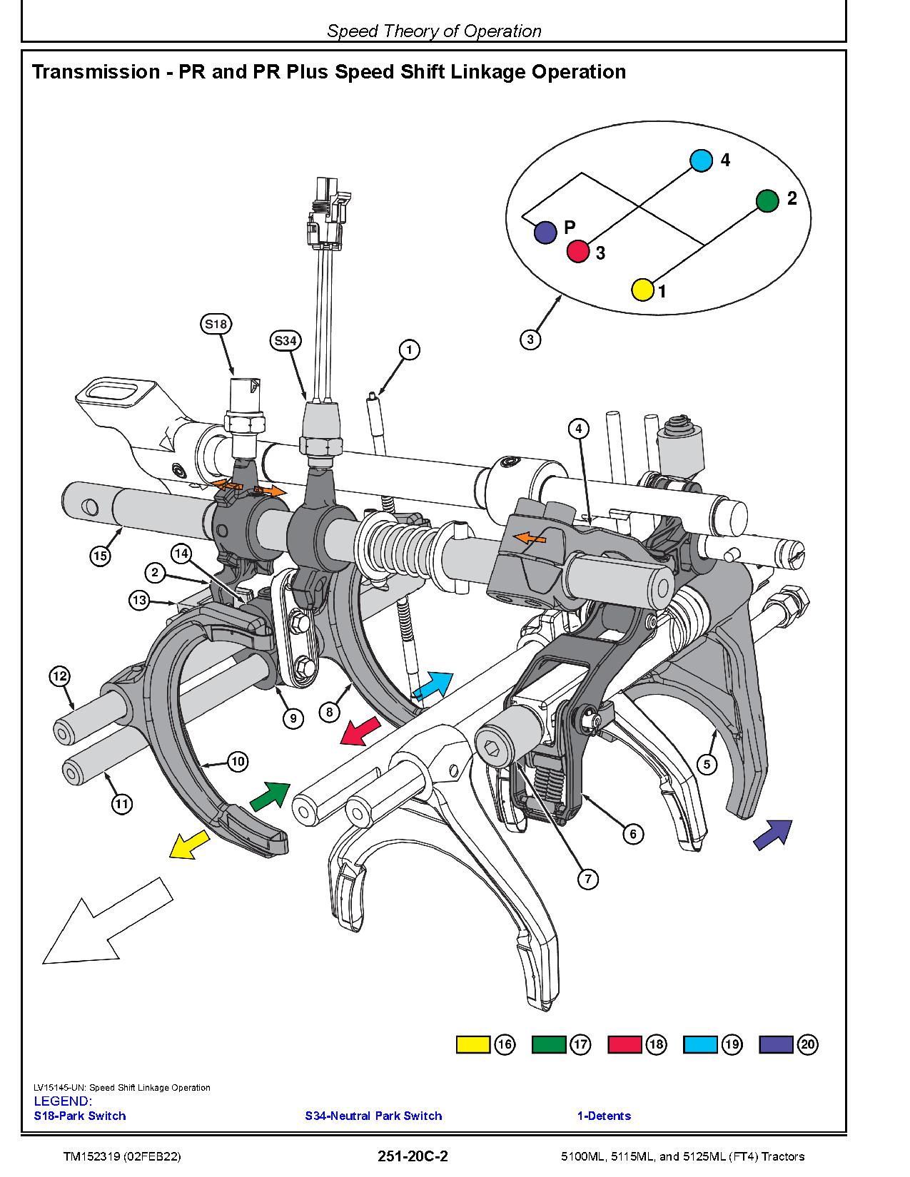 John Deere 5100ML 5115ML 5125ML FT4 Tractors North American Diagnostic Manual TM152319 (3)