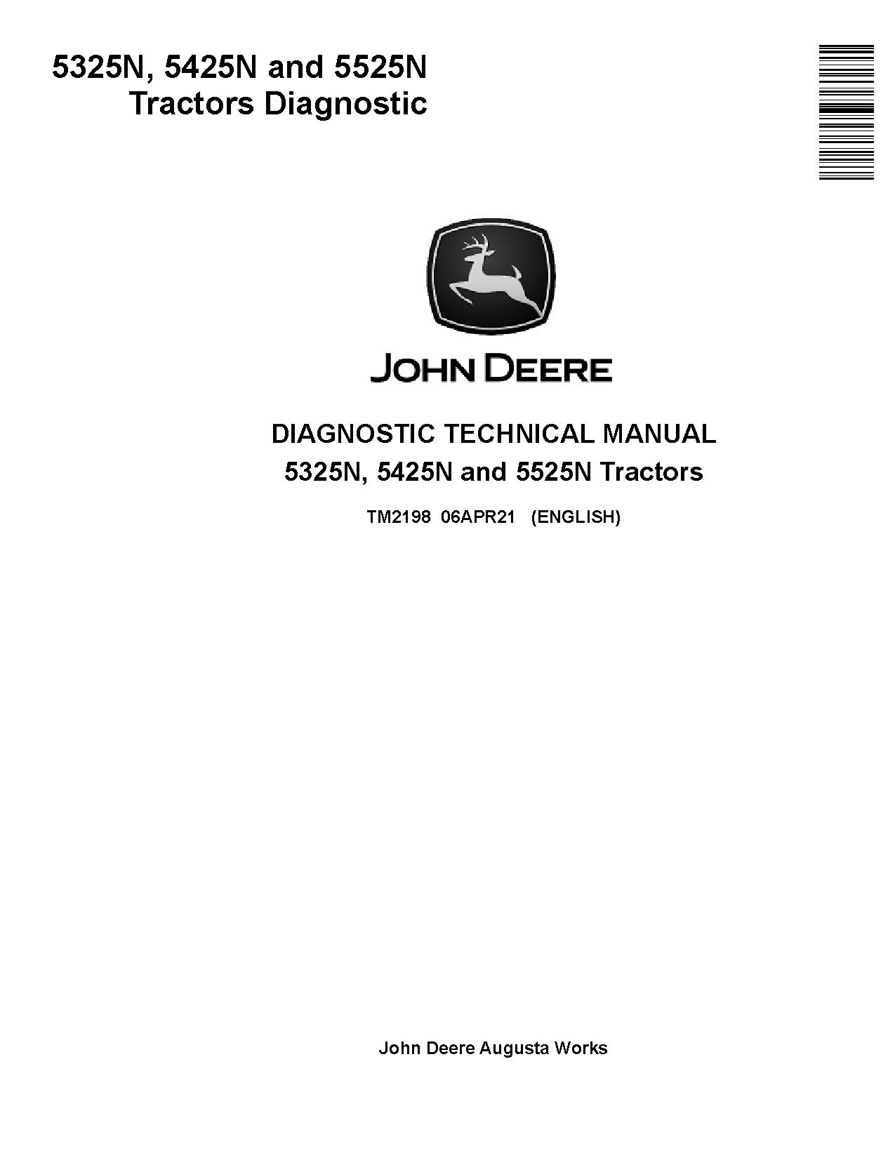 John Deere 5325N 5425N 5525N Tractors Diagnostic Manual TM2198 (1)