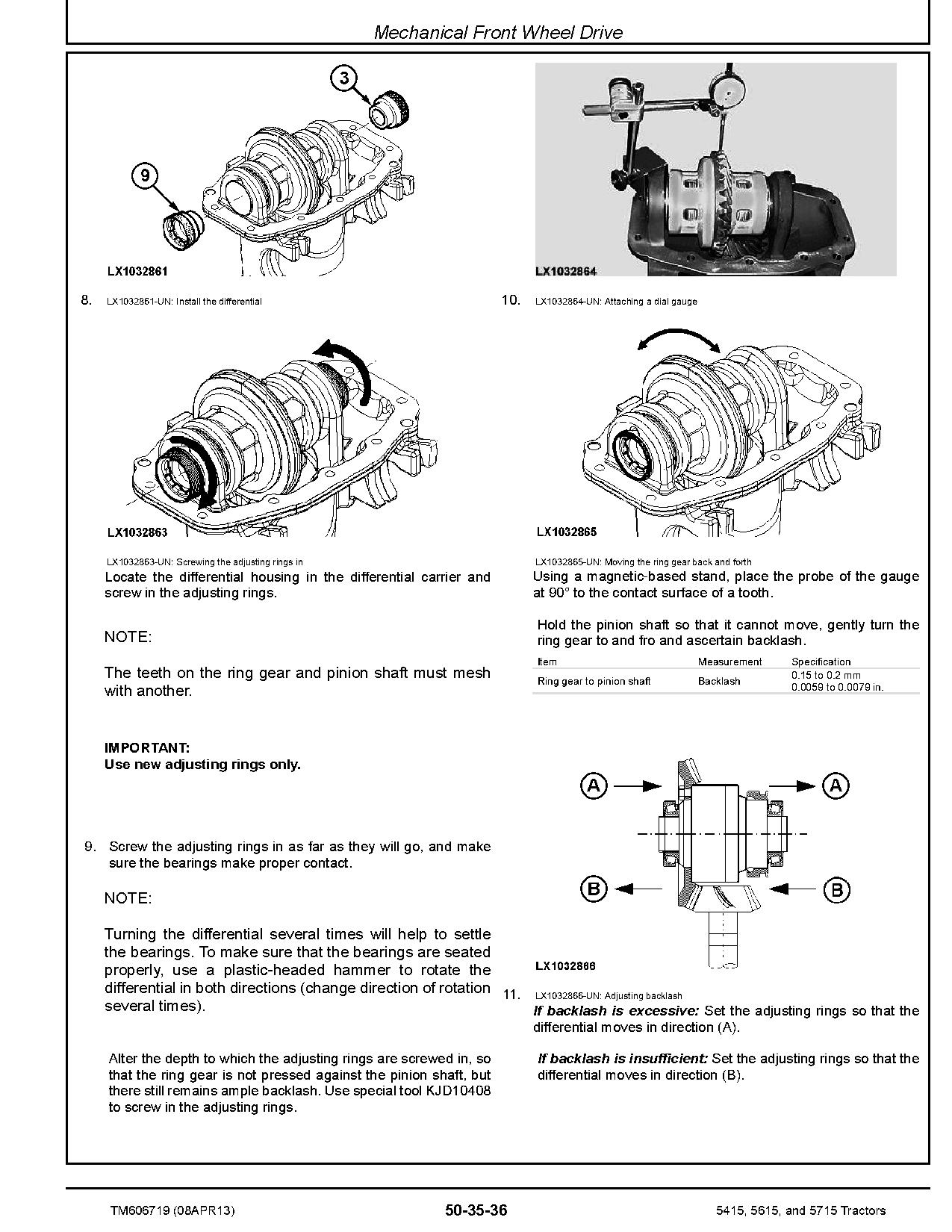 John Deere 5415 5615 5715 Tractors Repair Manual TM606719 (4)