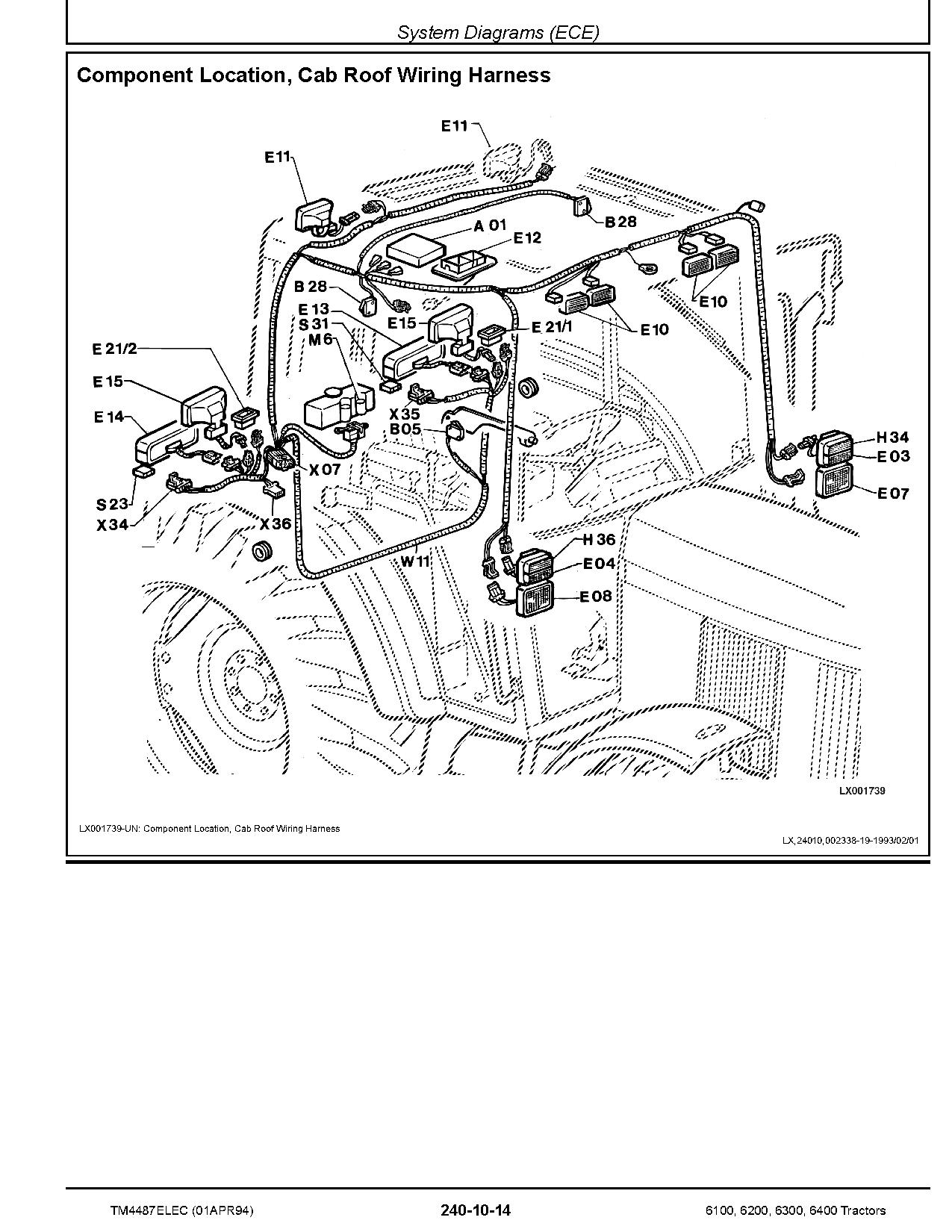 John Deere 6100 6200 6300 6400 Tractors Electical System Operation Test Manual Supplement TM4487ELEC (2)