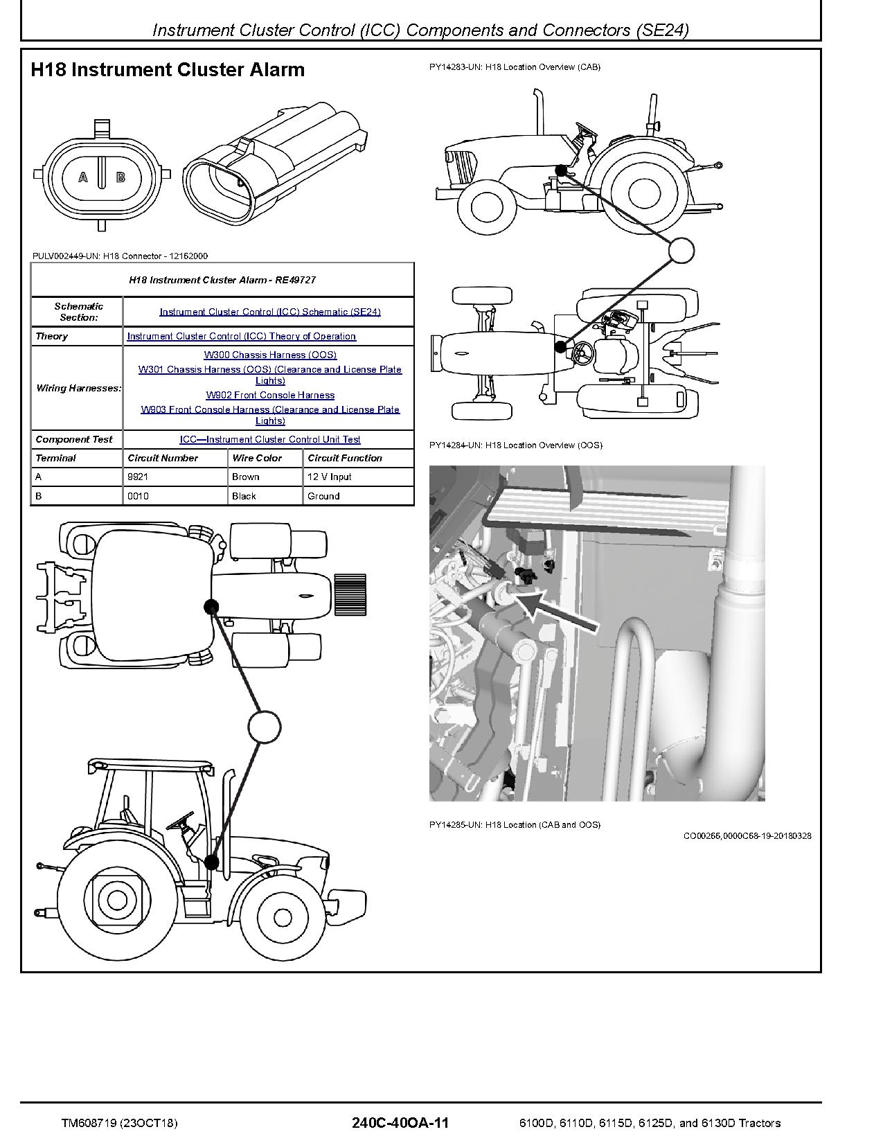 John Deere 6100D 6110D 6115D 6125D 6130D Tractors Diagnostic Manual TM608719 (2)