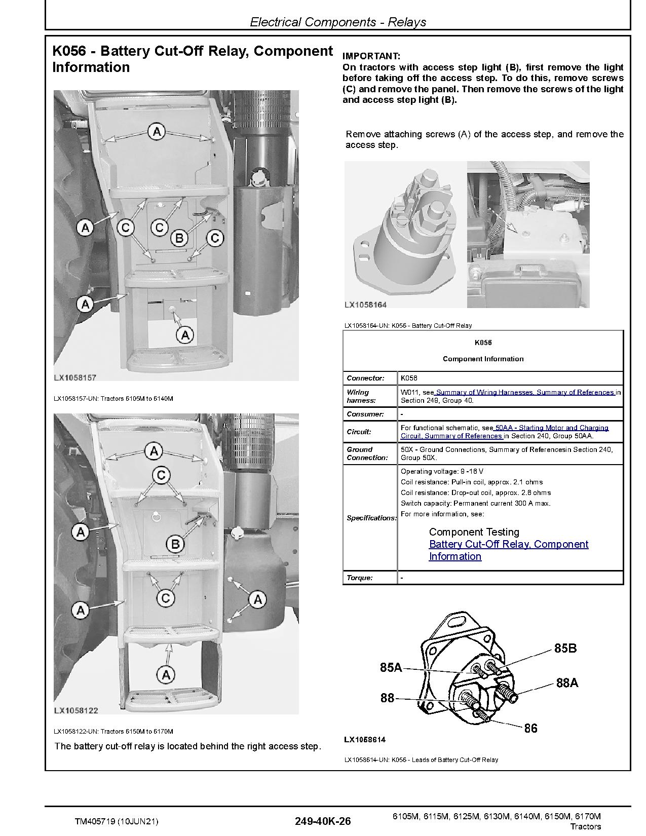 John Deere 6105M 6115M 6125M 6130M 6140M 6150M 6170M Tractors Diagnostic Manual TM405719 (3)
