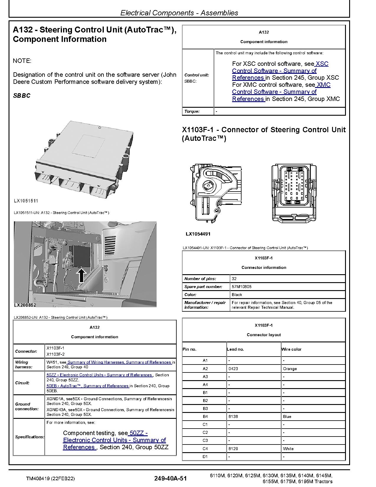 John Deere 6110M 6120M 6125M 6130M 6135M 6140M 6145M 6155M 6175M 6195M Tractors Diagnostic Manual TM408419 (3)