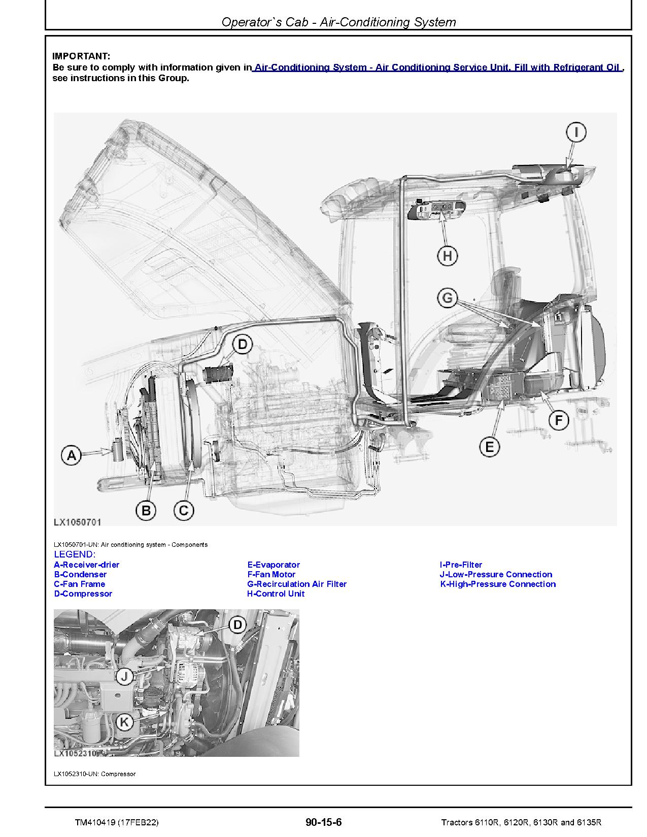 John Deere 6110R 6120R 6130R 6135R Tractors Repair Manual TM410419 (4)