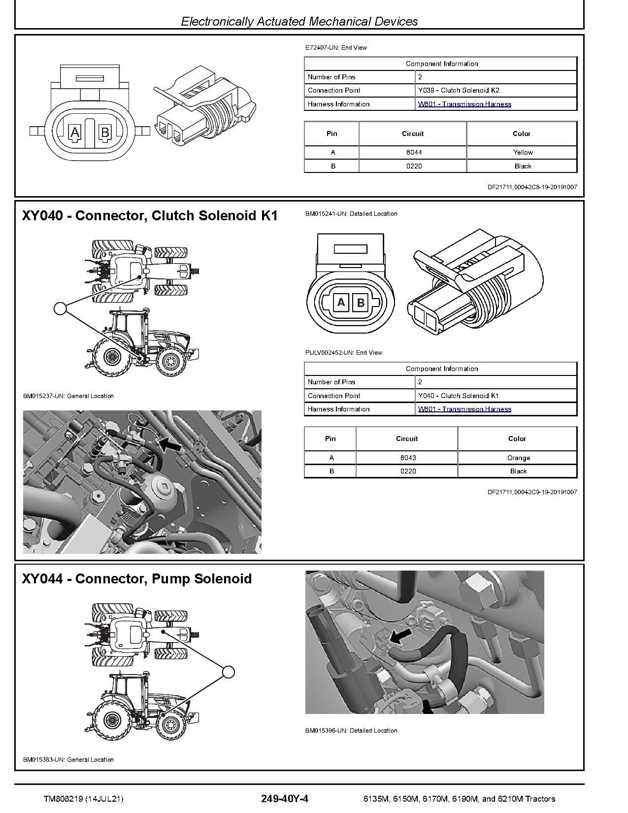 John Deere 6135M 6150M 6170M 6190M 6210M Tractors South America Diagnostic Manual TM808219 (2)
