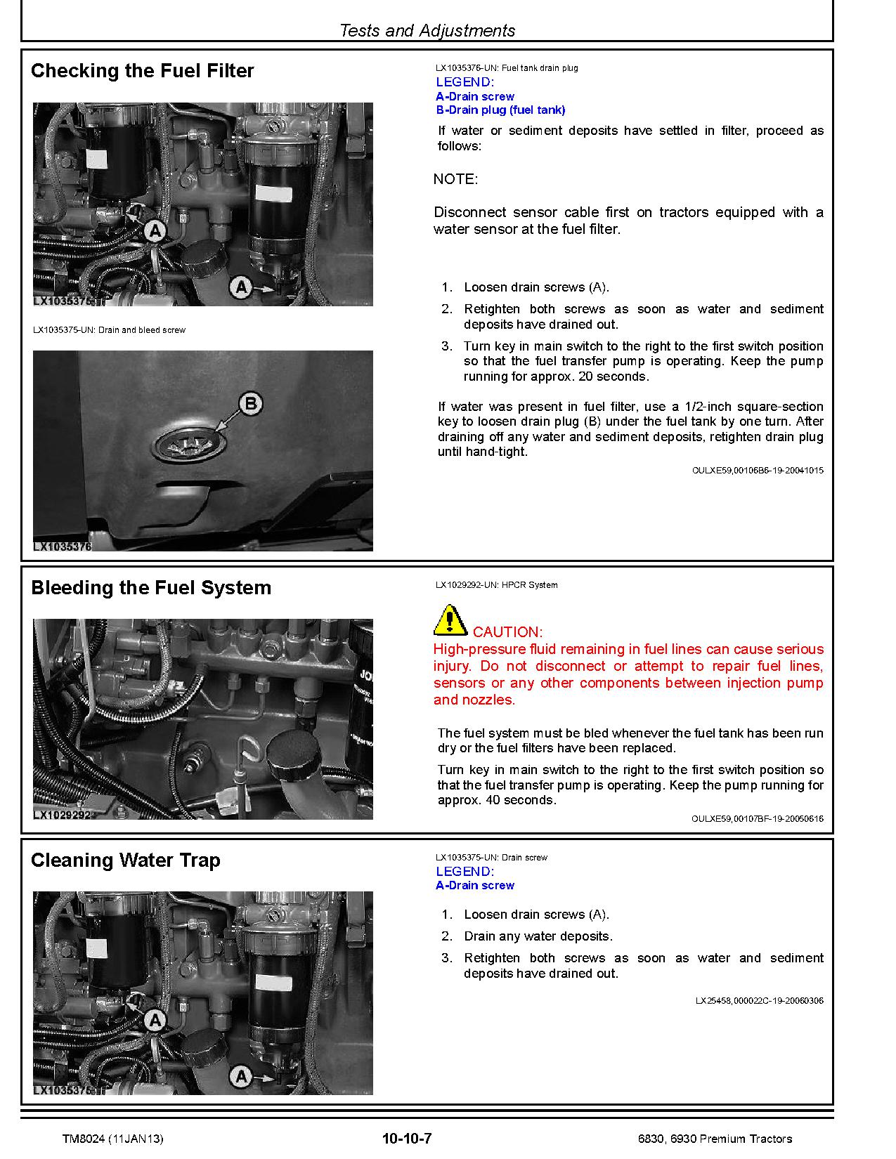 John Deere 6830 6930 Premium Tractors European Repair Manual TM8024 (2)