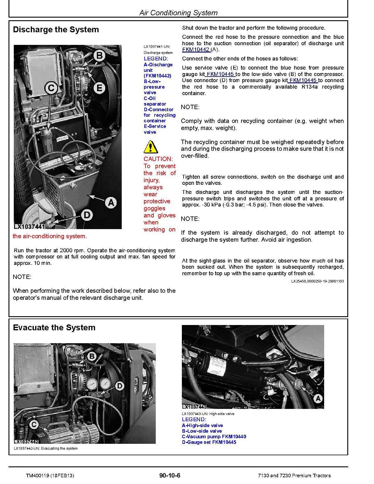 John Deere 7130 7230 Premium Tractors North America Service Repair Techical Manual TM400119 (4)