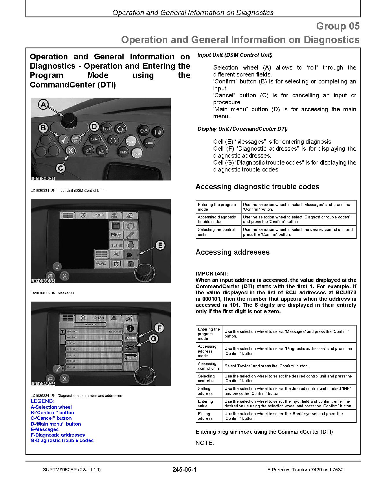 John Deere 7430E 7530E Premium Tractors Diagnostic Manual Supplement SUPTM8060EP (4)