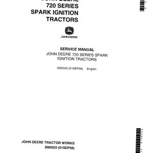 John Deere 80 820 830 Tractors Service Manual SM2025 (1)