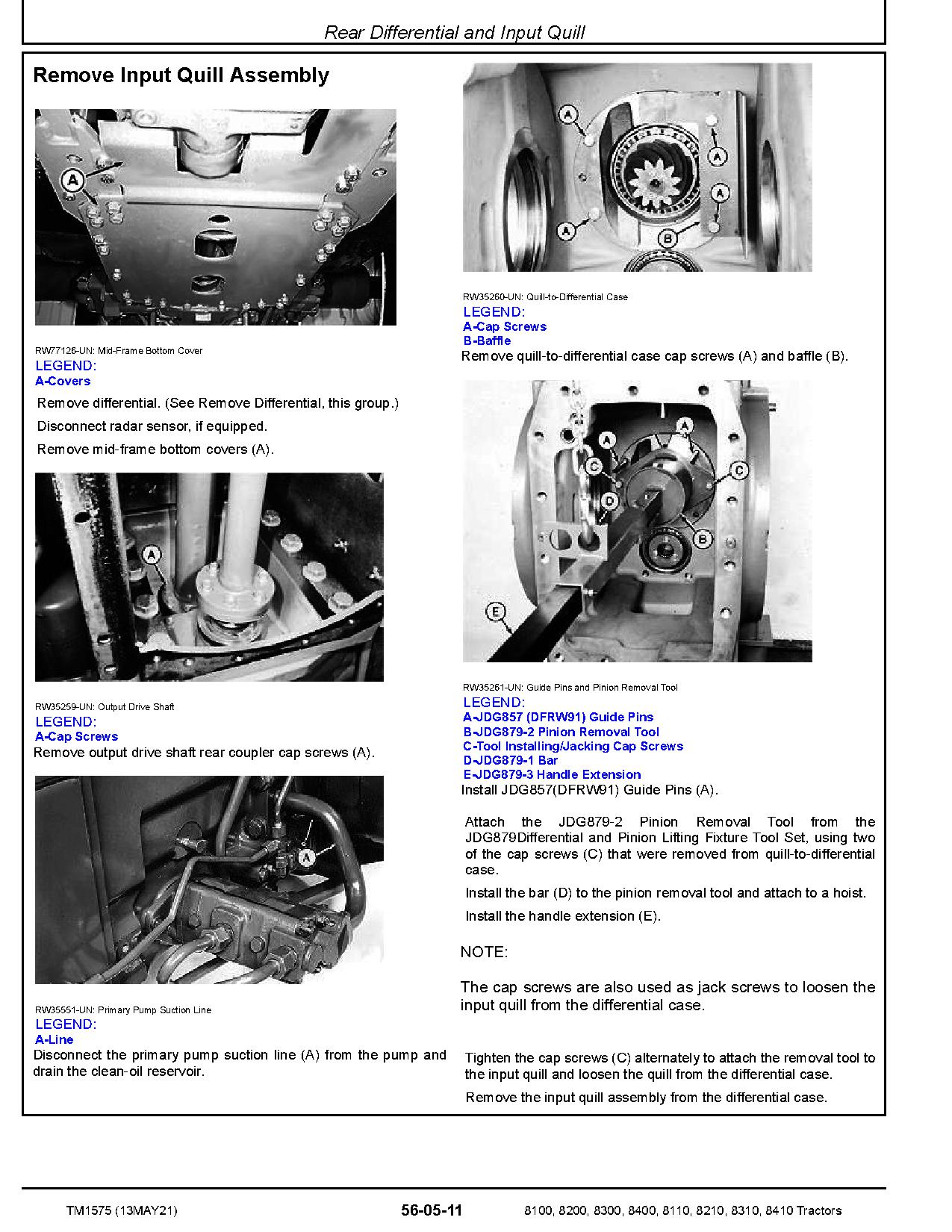 John Deere 8100 8110 8200 8210 8300 8310 8400 8410 Tractors Repair Manual TM1575 (3)