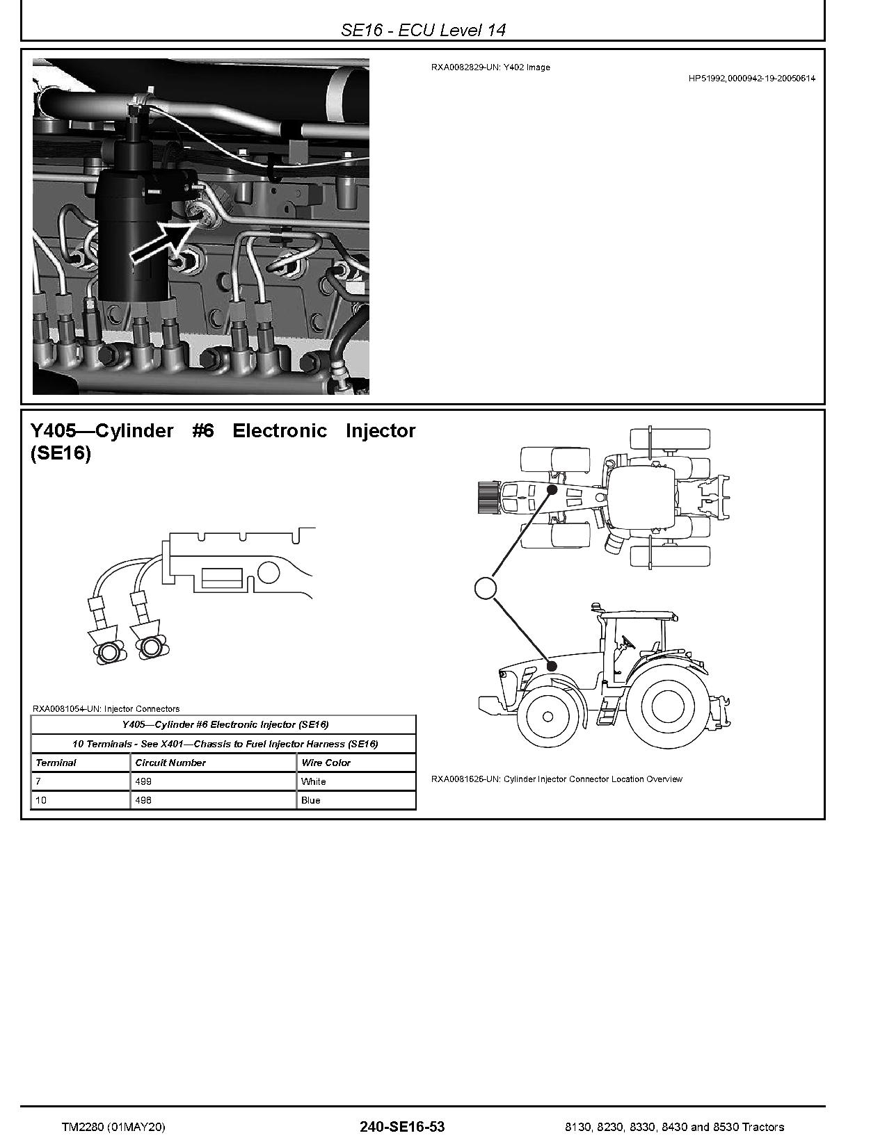 John Deere 8130 8230 8330 8430 8530 Tractors Operation Test Manual TM2280 (3)