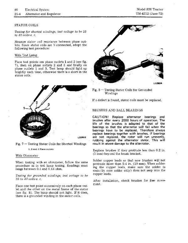 John Deere 820 Tractors Technical Manual Tm4212 (3)