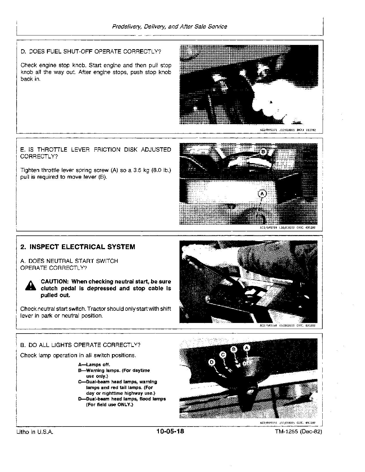 John Deere 8450 8650 4WD Articulated Tractors Repair Manual TM1355 (2)