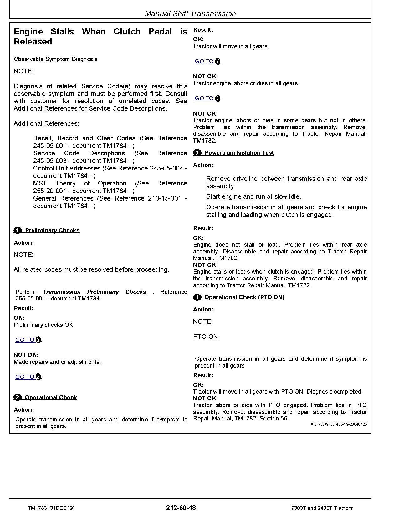 John Deere 9300T 9400T Tracked Tractors Operation Test Manual TM1783 (4)