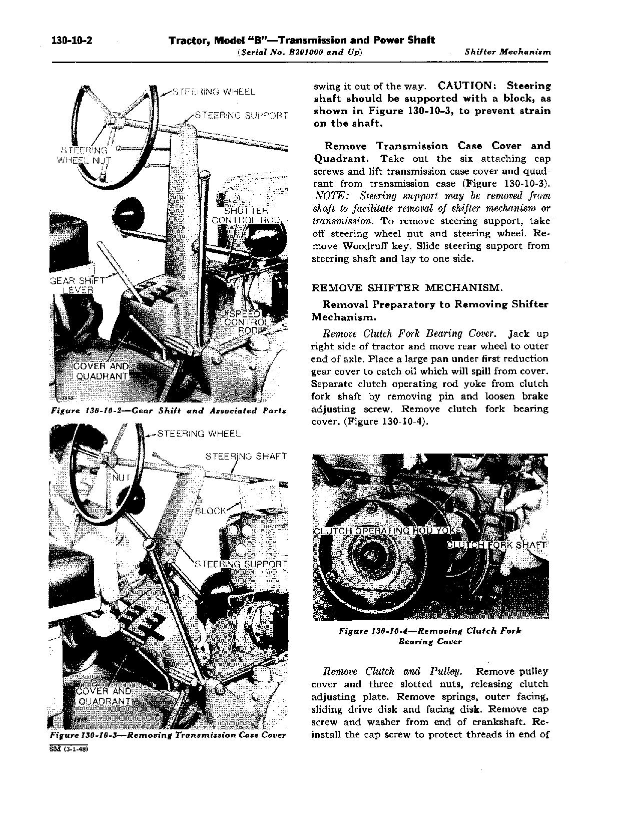 John Deere B BN BNH BW BWH Tractors Service Manual SM2004 (4)