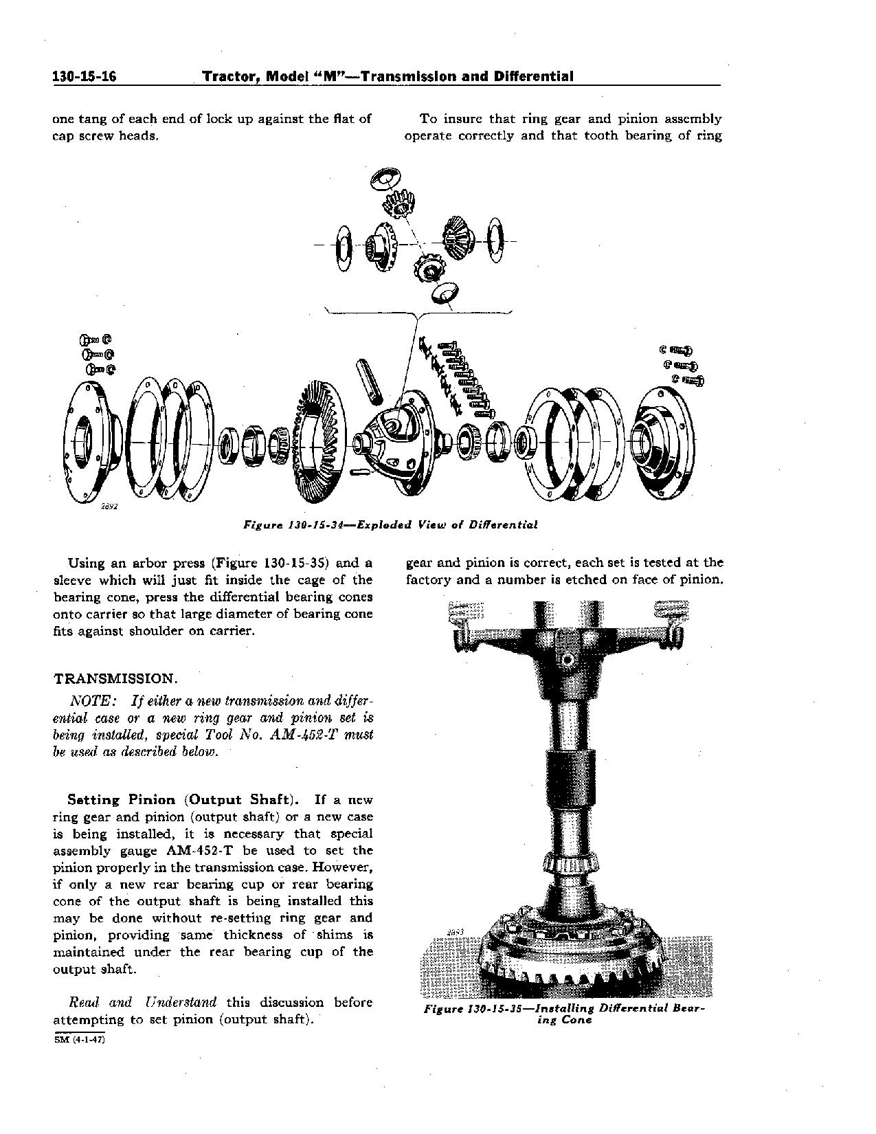John Deere M Tractors Service Manual SM2002 (4)