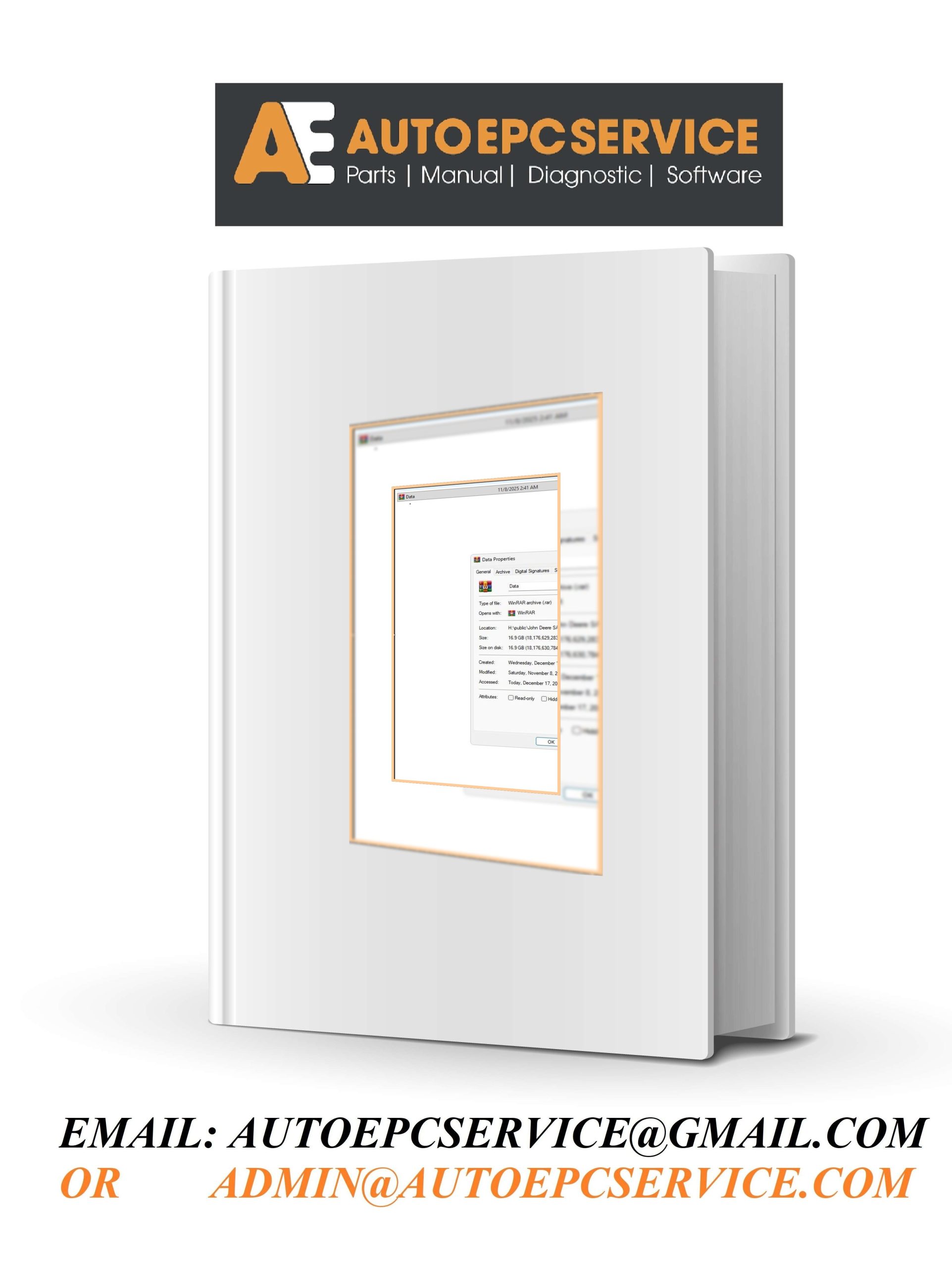 John Deere SA 5.3 AG 11.2025 Agricultural Equipment Data Cover