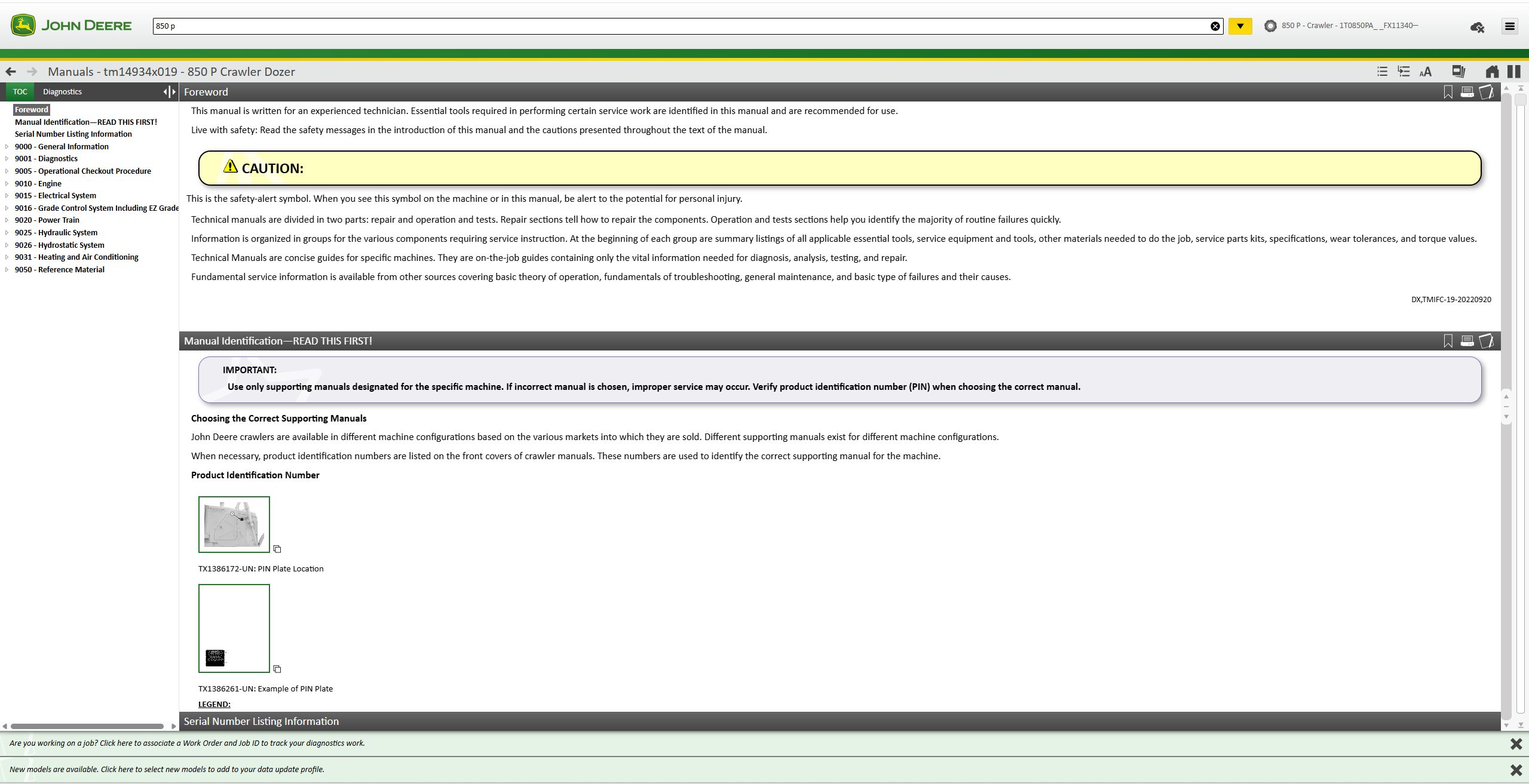 John Deere SA 5.4.44 AG 11.2025 Diagnostic Program 5