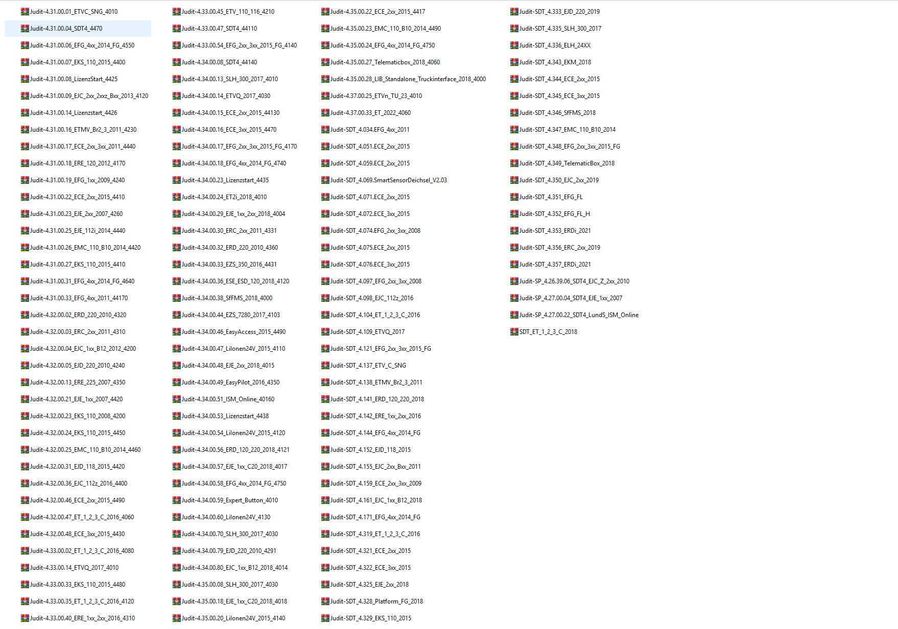 Jungheinrich Judit SDT 2025 Download Tool Database Request 1
