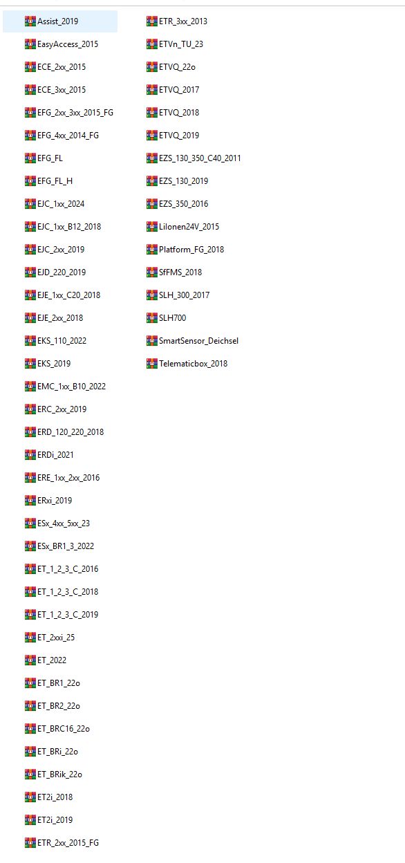 Jungheinrich Judit SDT 2025 Download Tool Database Request 2