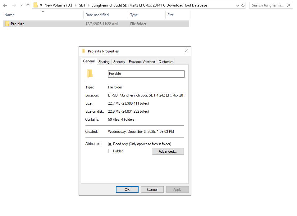 Jungheinrich Judit SDT 4.242 EFG 4xx 2014 FG Download Tool Database (1)