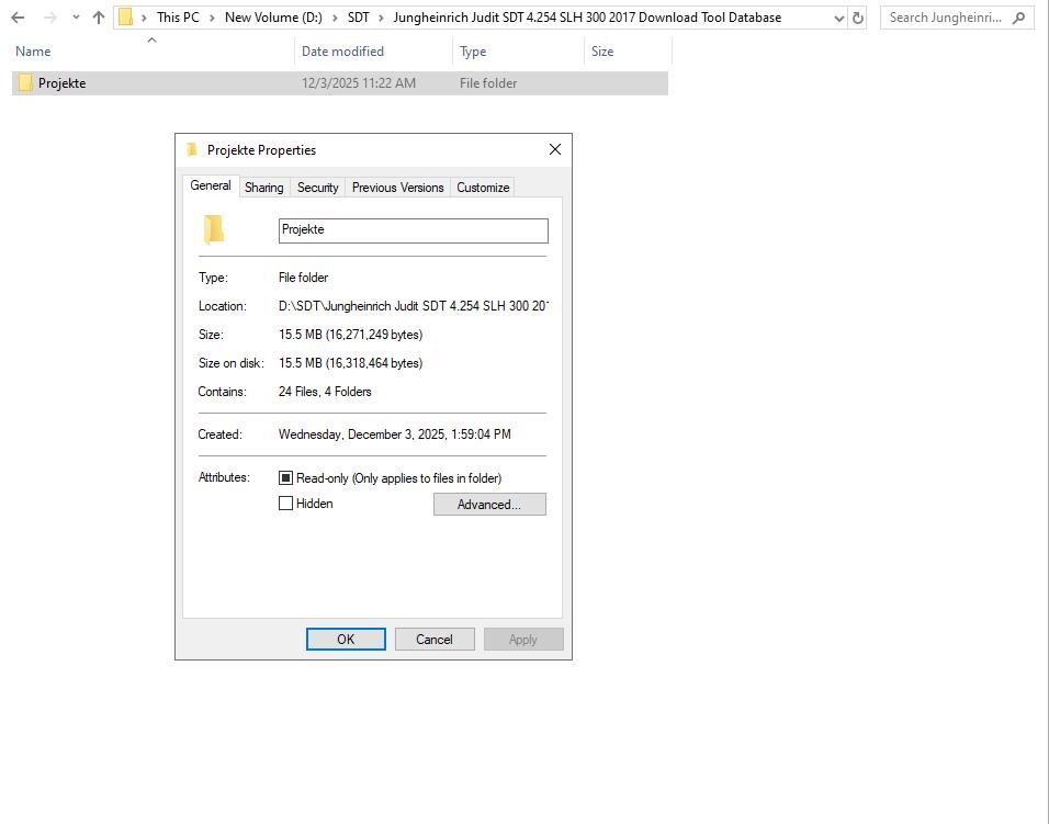Jungheinrich Judit SDT 4.254 SLH 300 2017 Download Tool Database (1)