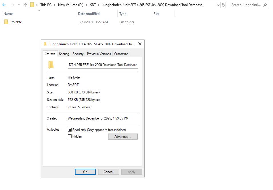 Jungheinrich Judit SDT 4.265 ESE 4xx 2009 Download Tool Database (1)