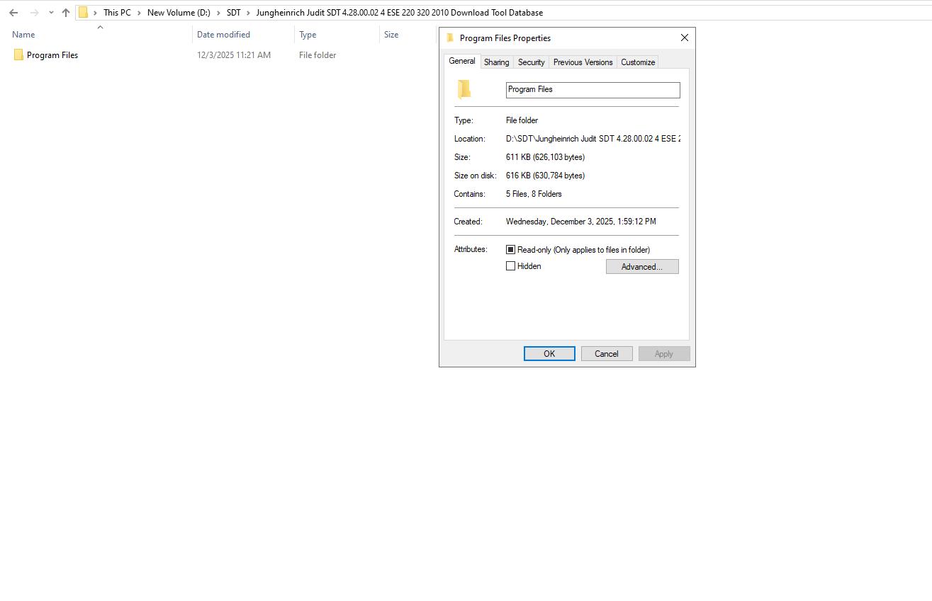 Jungheinrich Judit SDT 4.28.00.02 4 ESE 220 320 2010 Download Tool Database (1)