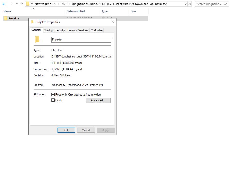 Jungheinrich Judit SDT 4.31.00.14 Lizenzstart 4426 Download Tool Database (1)