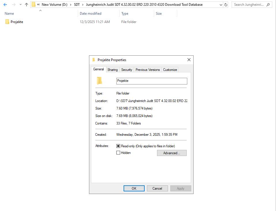 Jungheinrich Judit SDT 4.32.00.02 ERD 220 2010 4320 Download Tool Database (1)